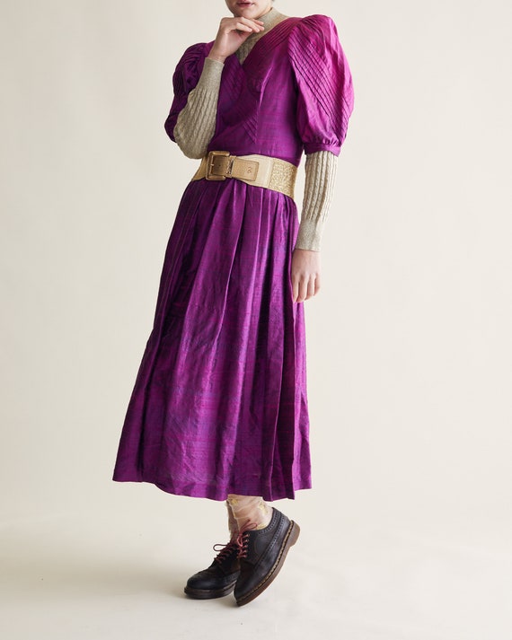 Bishop sleeve dress