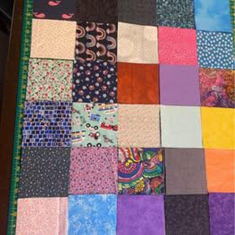 6x6 Cotton Fabric Squares: 42 Piece Lot for Quilter - Etsy