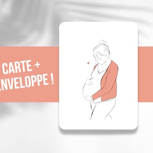 Carte femme enceinte