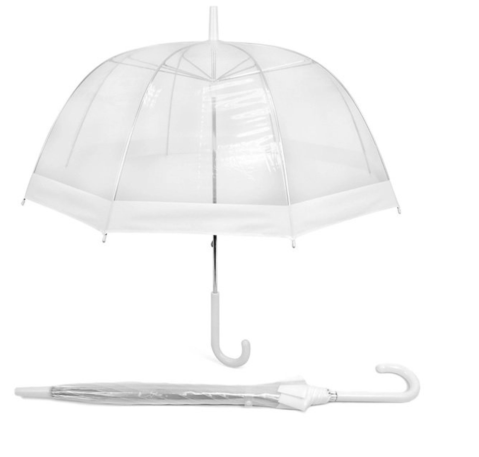 Personalized Clear Dome Umbrella Bubble Umbrella With Name Etsy