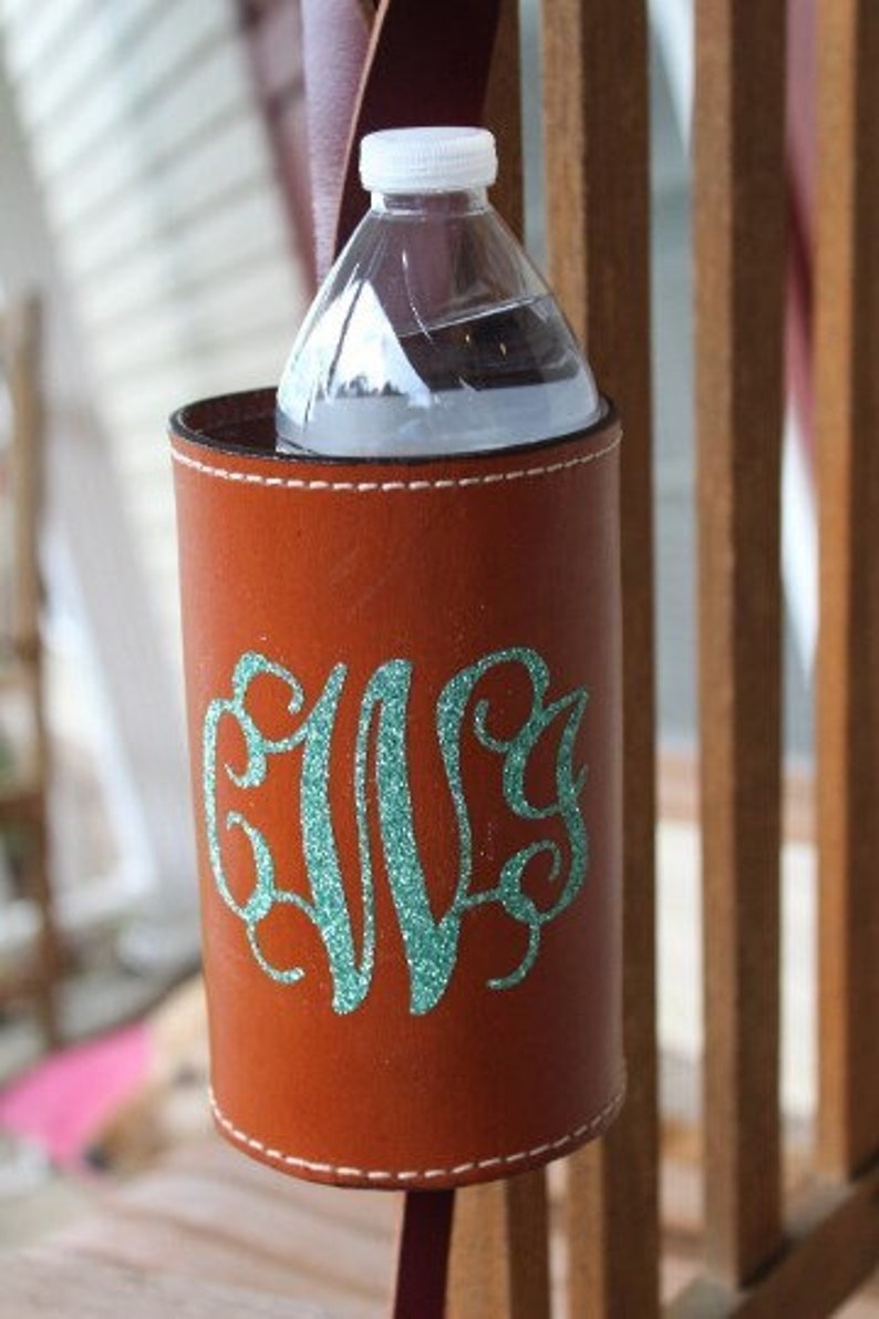 Custom Western Saddle Drink Holder Leather Bottle Holder for Etsy