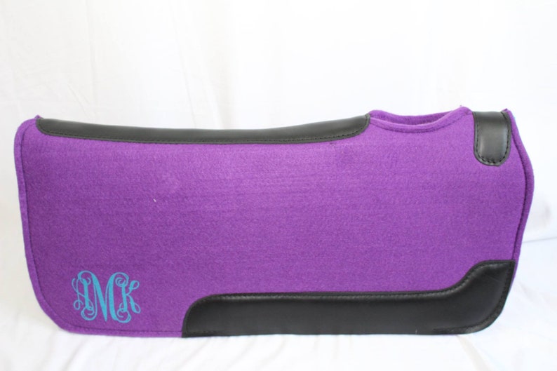 Custom Western Saddle Pad 31 X 31 Felt Western Etsy