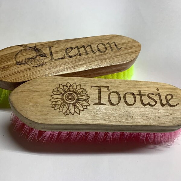 Custom Horse Brushes Etsy