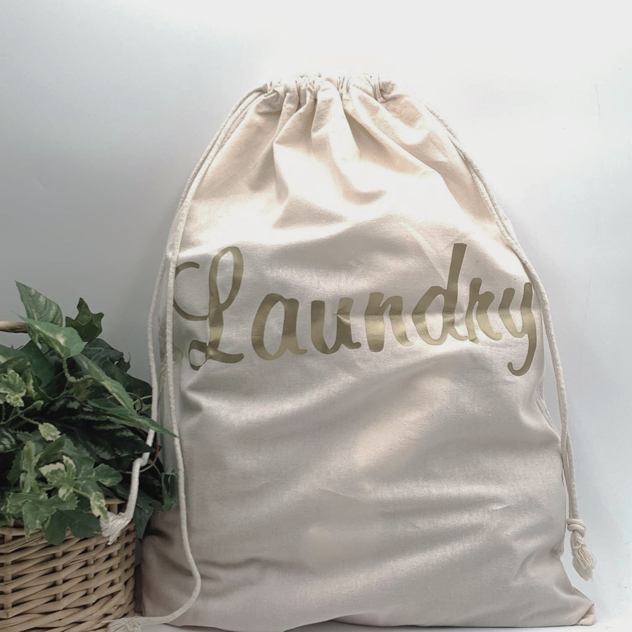  Cotton Laundry Bag Drawstring - 2 Pack, Extra Large Canvas Bags  24'' X 36'' inch - Machine Washable Cotton Fabric - Storage Sack for Dirty  Clothes, Basket Liner, Hamper Bag, Liner