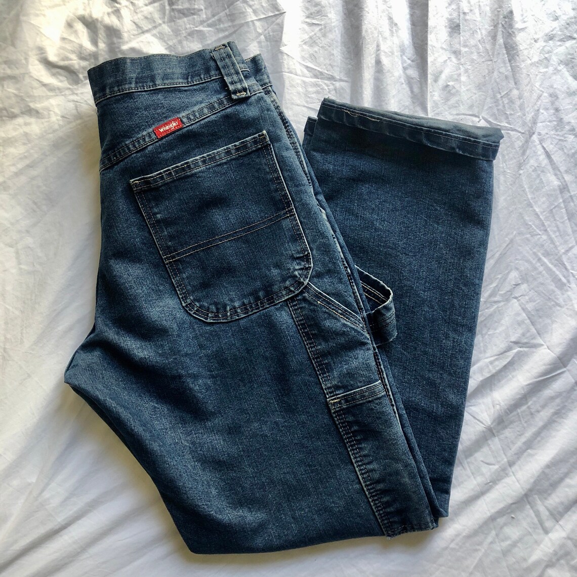 Wrangler cargo jeans In Mens size 30x30cargo wrangler | Etsy