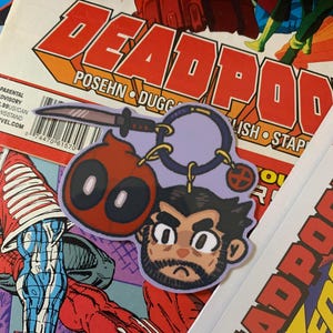 merc & mutant movie-inspired large vinyl sticker