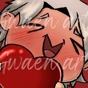 Emotes Grace Chibi Love - Emoticonos de Twitch Resident Evil Requiem (descarga digital) imagen 1