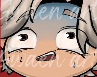 Grace Chibi Sweat Emotes - Twitch Emoticons Resident Evil Requiem (digital download)