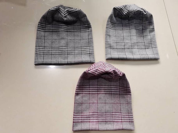 The Plaid Beanie - Etsy