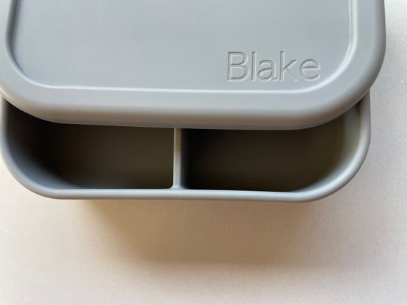 Personalized Silicone Lunch Box, Custom Lunch Box, Custom Bento
