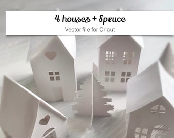 Download Christmas House Svg Etsy
