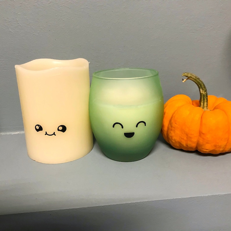 Kawaii Emoji Faces SVG, Cute Cricut Cut Files (Digital Download) image 4