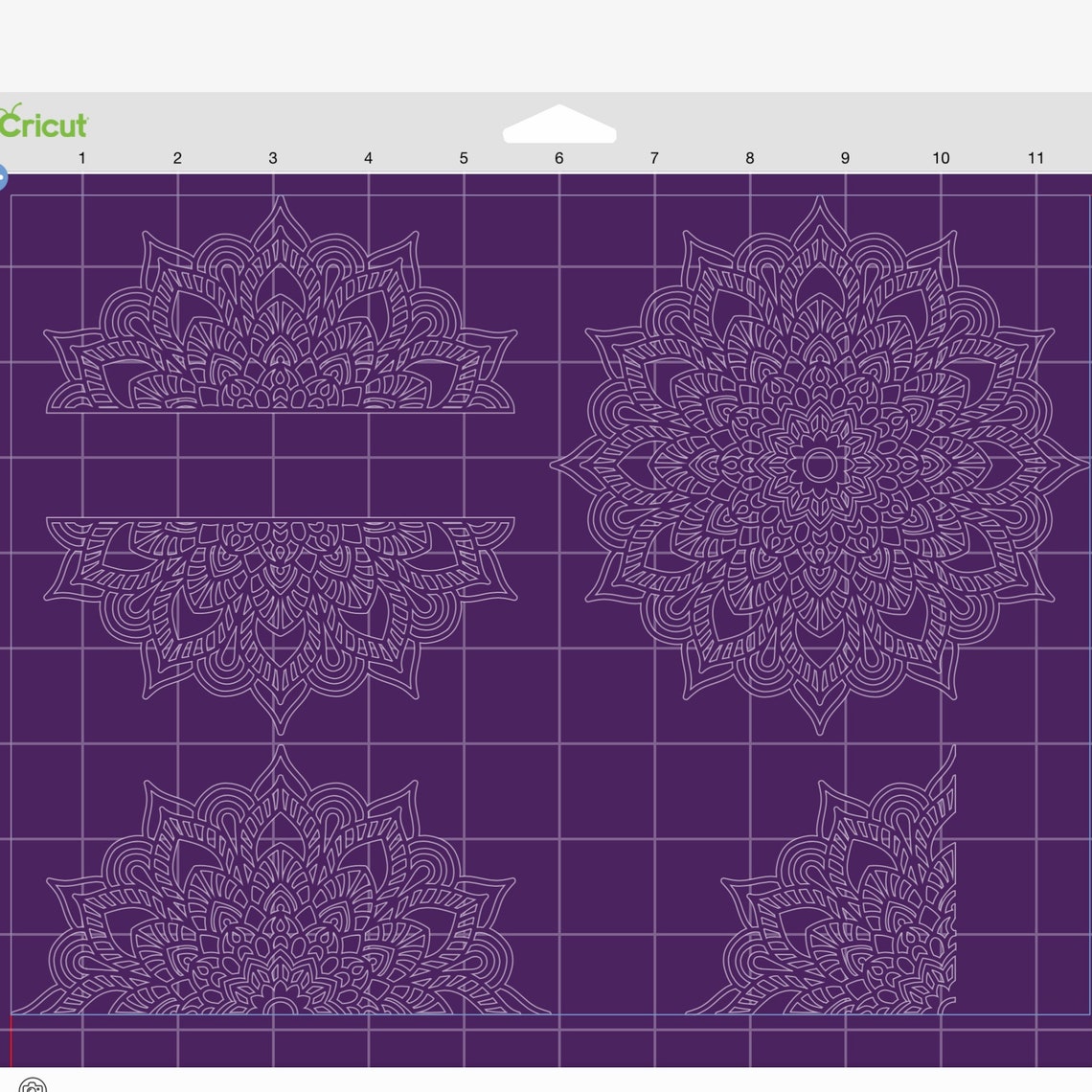 Mandala SVG File for Cricut - Etsy