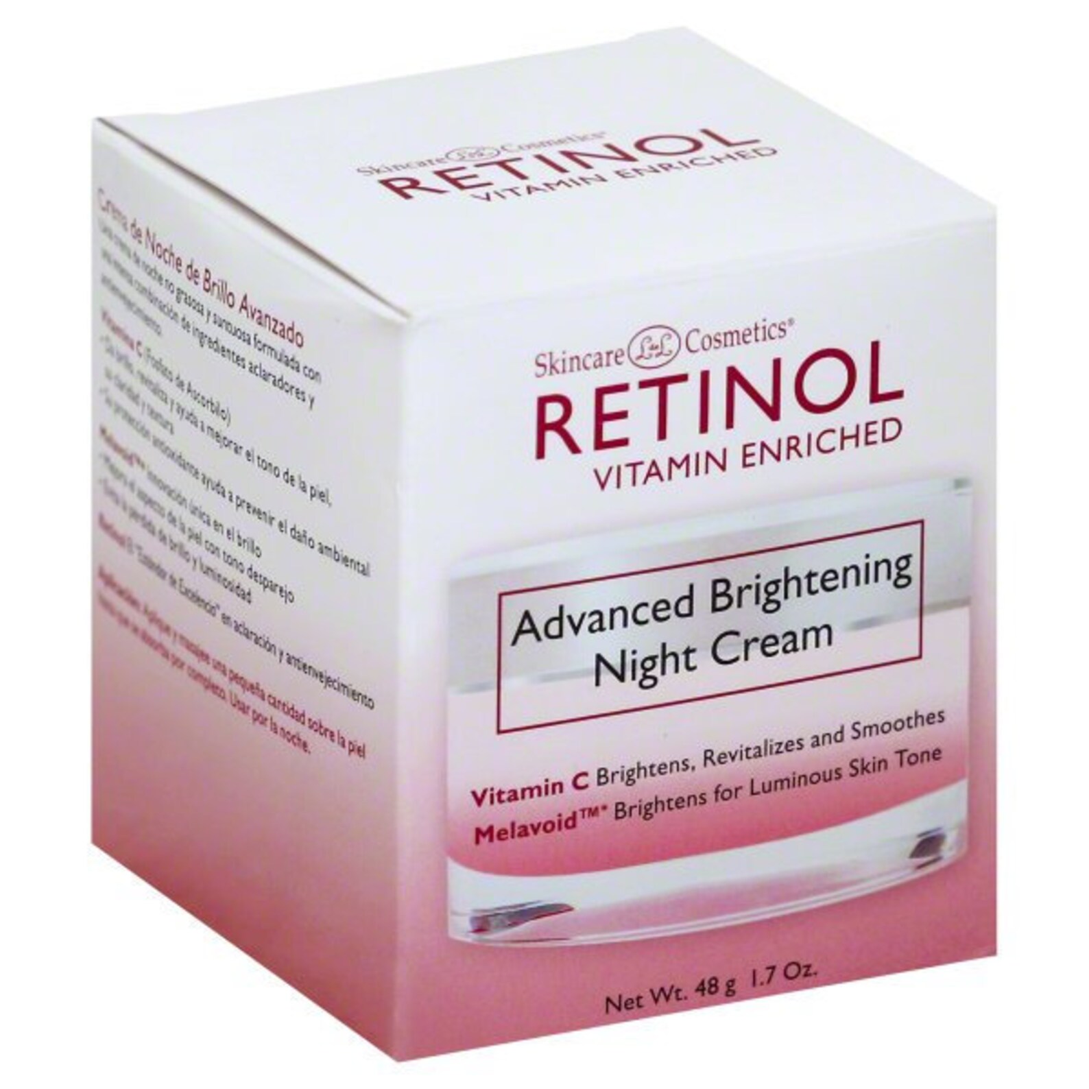 Skincare Cosmetics Retinol Advanced Brightening Night Cream Etsy