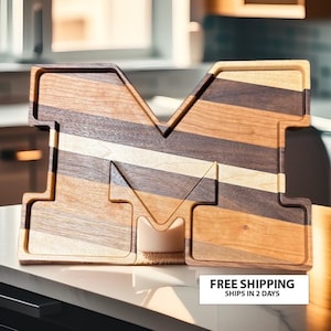 University of Michigan Decorative Wood Tray I Serving Tray | Table Decor | Charcuterie Board | Catch all Tray | Custom Engraving