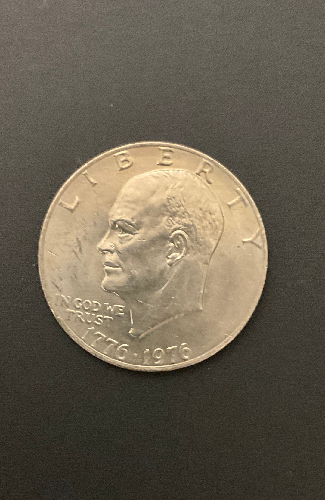 1976 Bicentennial Eisenhower (IKE) Dollar Coin - Colorized Liberty Bell & Moon (Qty: 3, Uncirculated)