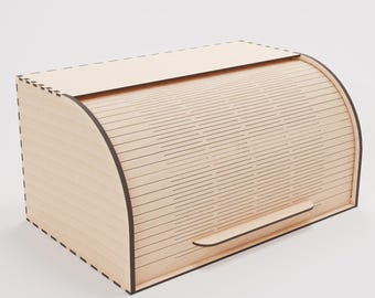 Bread Bin .SVG .DXF Templates
