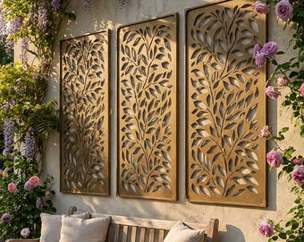 Decorative Wooden Panels, Outdoor Wooden Panelling, Customisable