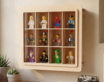 Display Shelves for Collectables, Wooden Cabinet, Prize Collectables