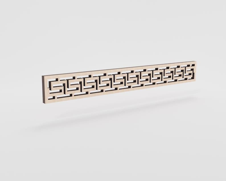 Fretwork Filigree Decorative Strips Style E