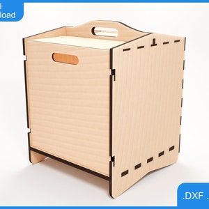 Large Vinyl Box .SVG .DXF Templates