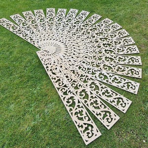 Fretwork Filigree Decorative Strips image 9