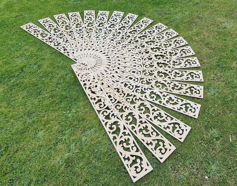 Fretwork Filigree Decorative Strips image 9