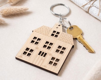 Personalised Wooden Key Rings