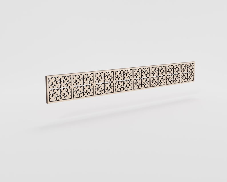 Fretwork Filigree Decorative Strips Style J