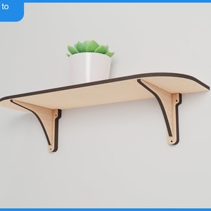 Wooden Wall Shelf