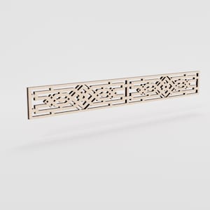 Fretwork Filigree Decorative Strips Style B
