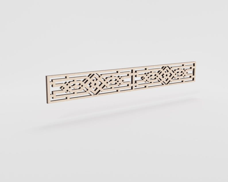 Fretwork Filigree Decorative Strips Style B