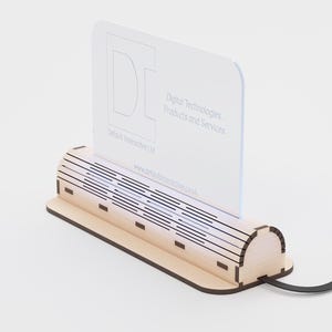 LED Light Base .SVG .DXF Templates