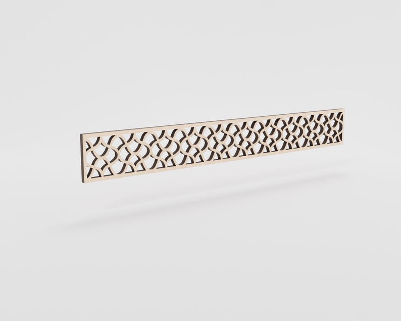 Fretwork Filigree Decorative Strips Style H