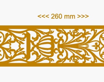 Bespoke Filigree Wood Strip