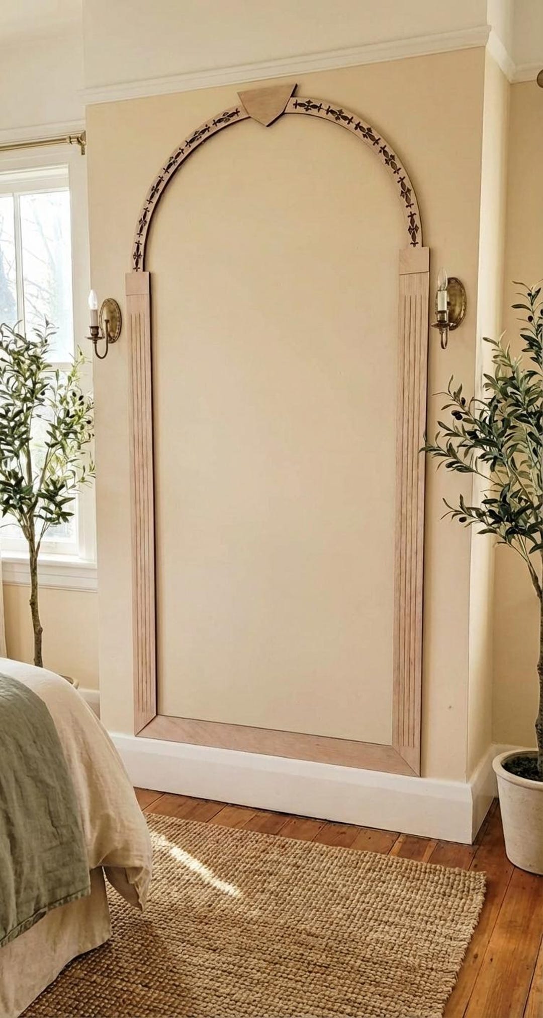 Decorative Wooden Wall Arch, Elegant and Chic Panel for Home Decor - Etsy