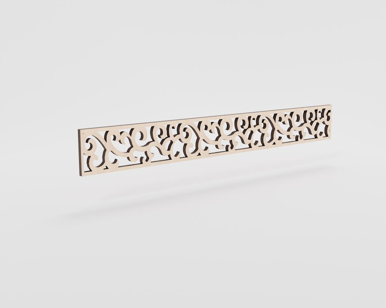 Fretwork Filigree Decorative Strips Style C