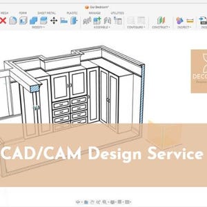 Fusion 360 CAD Design Service, Vector Files, DXF, SVG image 2