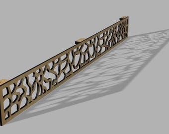 Bespoke Filigree Trim with fixings