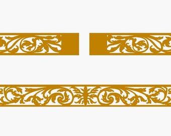 3 x Bespoke Filigree Trims