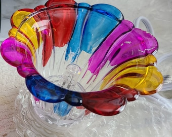 Glass Electric Fragrance Oil or Wax Burner Melter