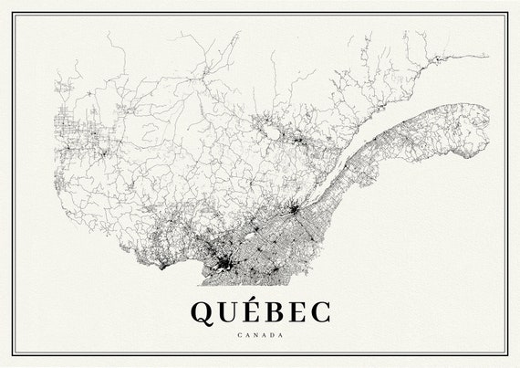 Quebec, A Modern Map