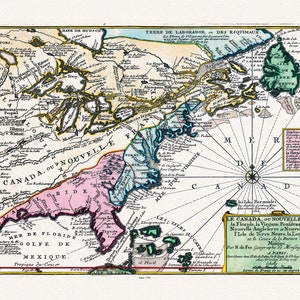 Le Canada, ou Nouvelle France, 1705