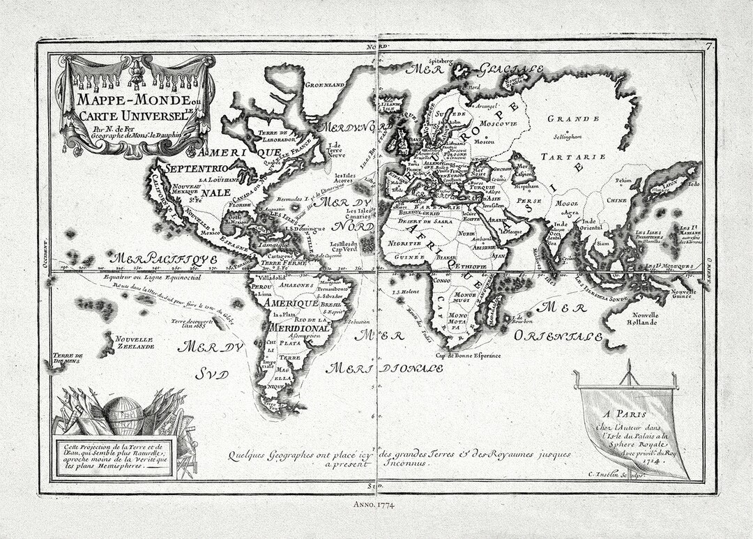 FDSHDCARTEMONDE : CARTE DU MONDE A COLLER fee du scrap