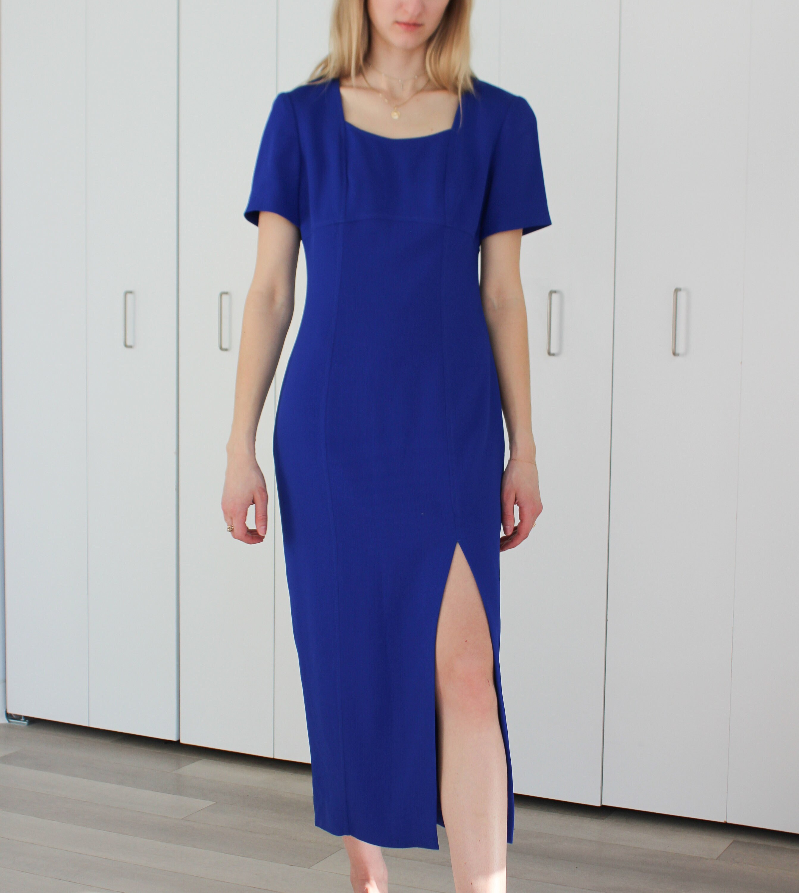 Liz claiborne top blue dress