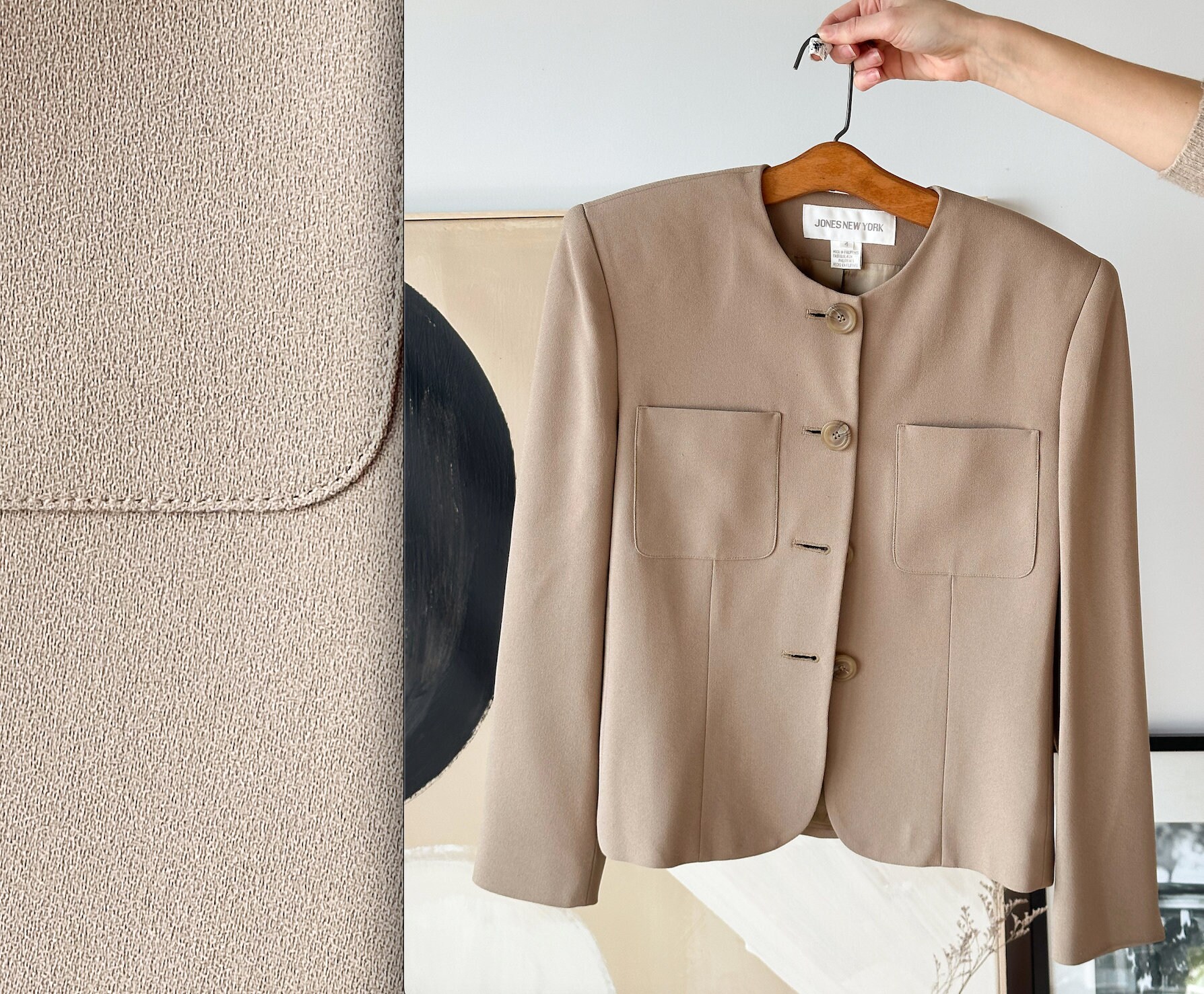 Jones New York Coat - Etsy Jones New York Coat - Etsy