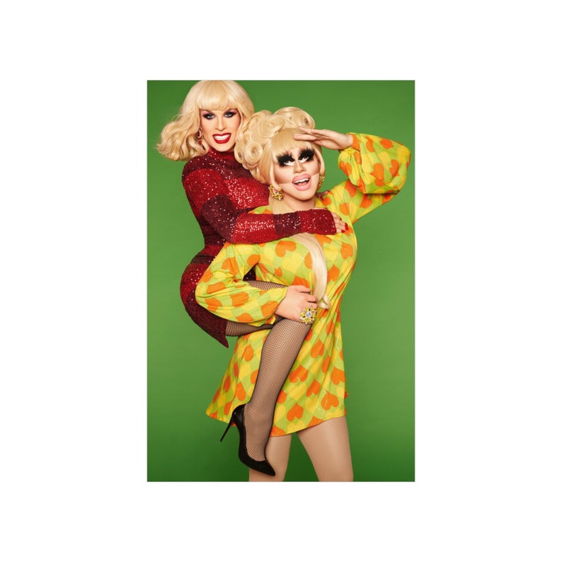Trixie and Katya Poster Etsy