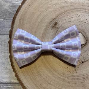 Hundeschleife mit Karomuster | Hunde Accessoires | Hundefliege | Hundeabnutzung