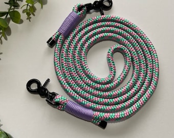 Double ended rope lead | PPM rope | Dog walking | Puppy| Dog leash | Customisable | Dog mum | Dog accessories | Walking accessory