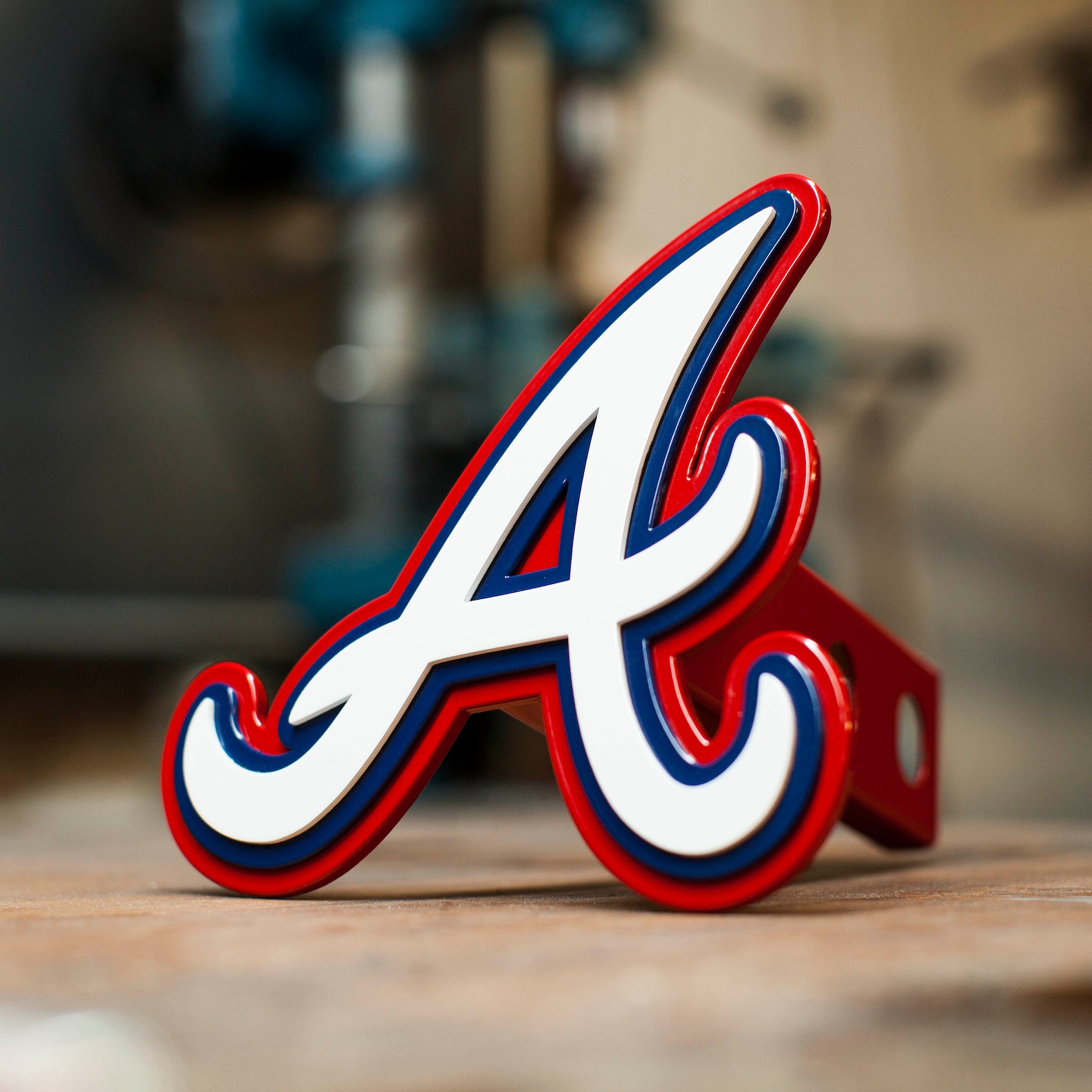 Atlanta Braves Hitch Cover Etsy